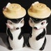Vintage Anthropomorphic Animal Skunk Salt and Pepper Shakers