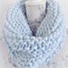 Super Chunky Cowl Knitting Pattern. PDF Knitting pattern. Easy to Knit. Infinity Cowl. Scarf.
