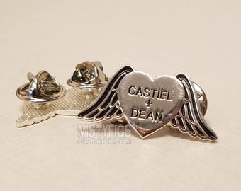 Fandom Ships Enamel Pin - Destiel