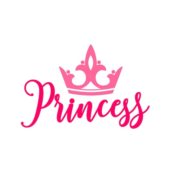 Download Princess Crown Phrase Graphics SVG Dxf EPS Png Cdr Ai Pdf