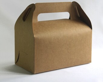 Set of 20, Kraft Cake Box, Gift Box, Favor, Gift, Party