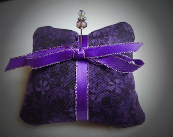 Large Emery Pincushion - Handmade
