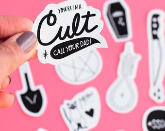 Stay Sexy And Don't Get Murdered / My Favorite Murder Vinyl Sticker Sheet
