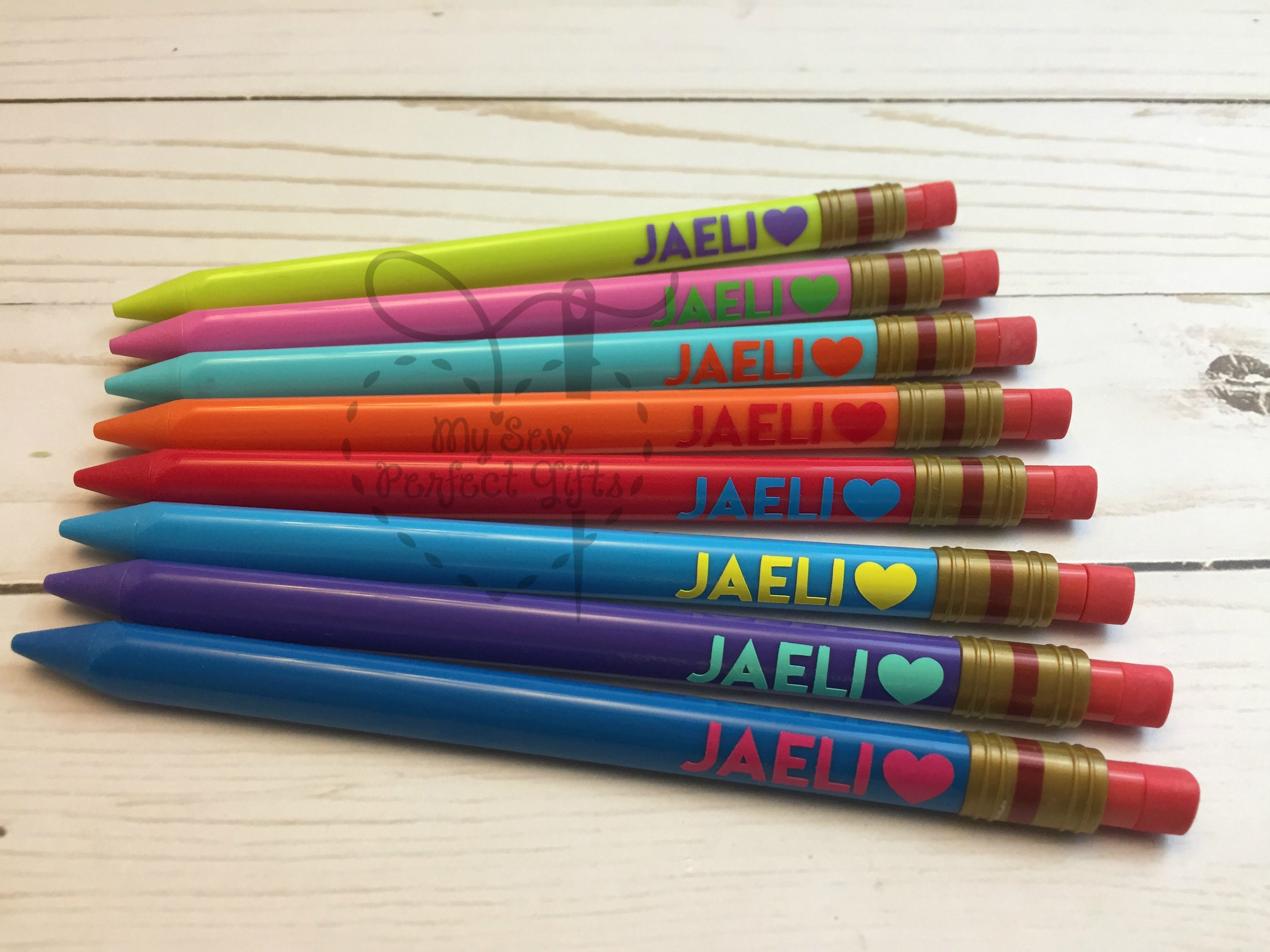 Pencils Personalized mechanical pencils party favor school
