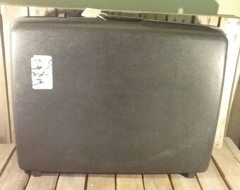 Vintage Black Suitcase