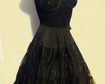 Women's Crinoline 1/2 Slip Sz S By Malco Mode