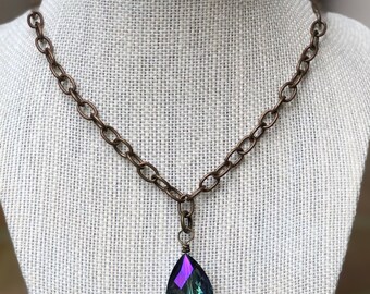 Vintage Iridescent Crystal