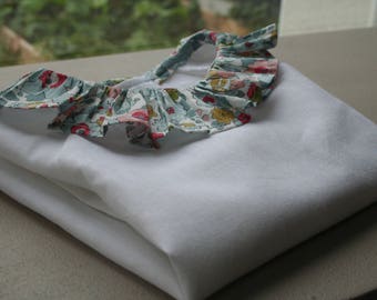 Liberty baby girl frill collar blouse