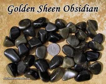 black obsidian gold sheen