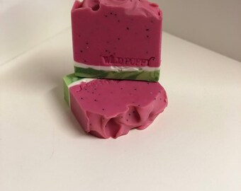 Summer Watermelon Soap / Artisan Soap / Handmade Soap / Soap / Cold Process Soap