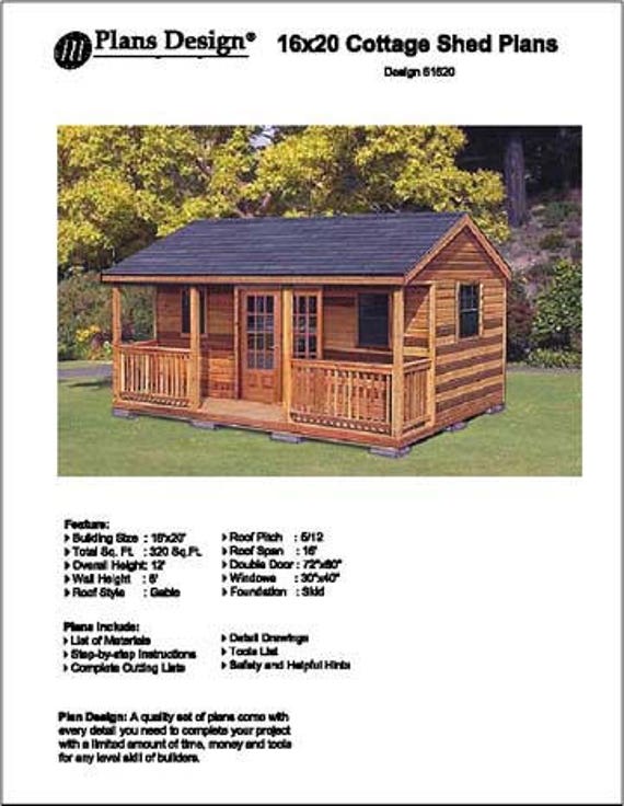 16-x-20-cabin-shed-guest-house-building-plans