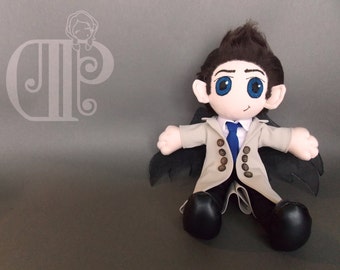 Castiel Supernatural Doll Plushie Toy Misha Collins