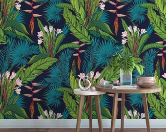 Palm wallpaper | Etsy