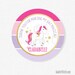 Unicorn Party Favor Tags, Unicorn Birthday Tag, Magical Celebration Gift Tags, Unicorn Tags, Personalized