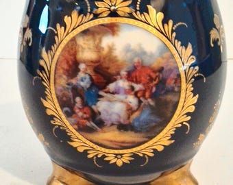Vintage Limoges France Footed Vase