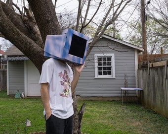 Custom Monitor TV Object Head Cosplay Costume