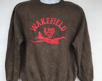 Vintage us navy sweatshirt