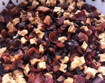 Apple Peach Harvest Loose Leaf Herbal Tea