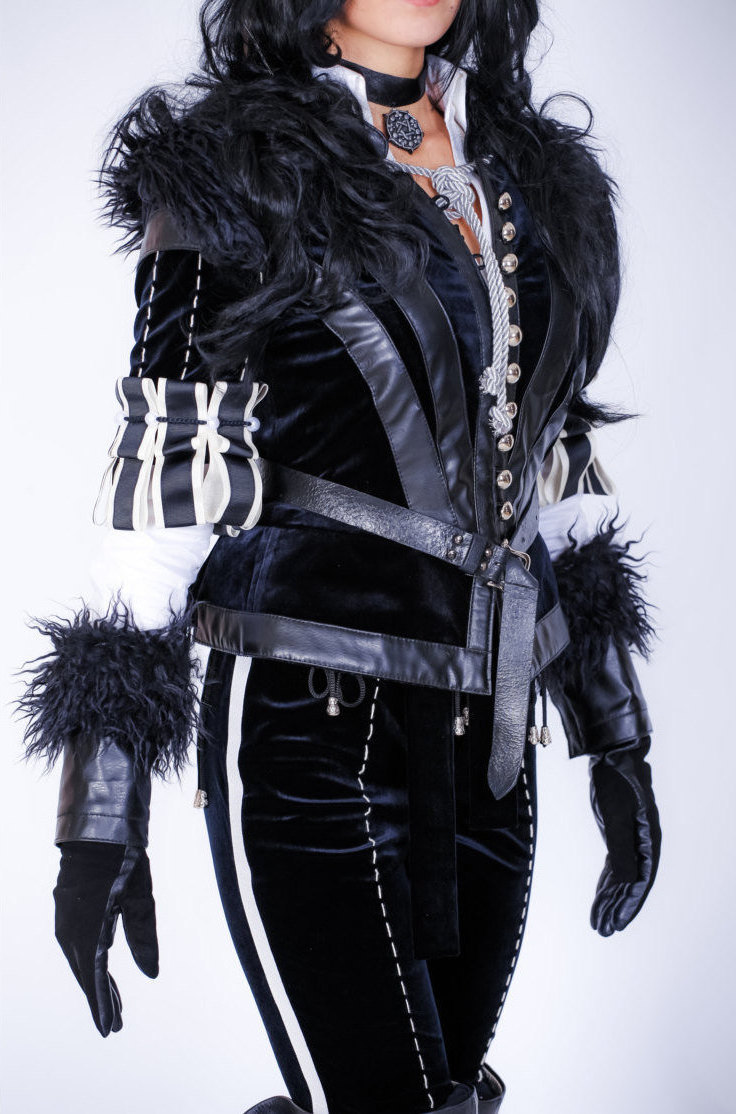 Yennefer Cosplay Costume From The Witcher 3 Wild Hunt