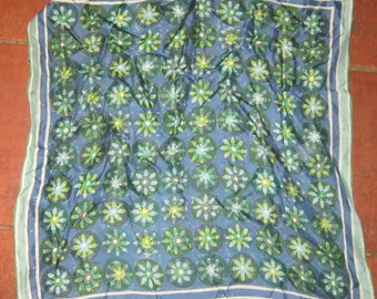 vintage vera ladybug scarf silk scarf abstract vera scarf
