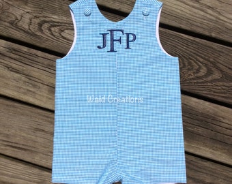 The Best Dressed Child Baby / Toddler Boys Jon Jon - Pastel Stripes main image 1