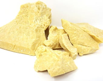 1 lb UNREFINED COCOA BUTTER Raw PRiMe PReSSeD Pure All Natural Golden Yellow Body Butter Lotion Soap Chocolate Scent 16 oz