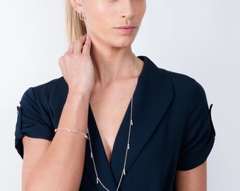 7 Drop Necklace 28"-32"