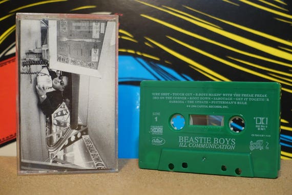 Ill Communication by Beastie Boys Vintage Cassette Tape