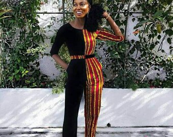 Sugar jumpsuit, women clothing,fashion,African print,African shop,summer,Ankara,dresses