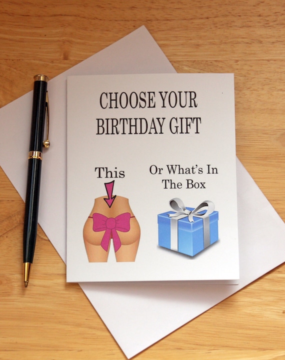 Birthday Card Naughty Card Dirty Card Card For Boyfriend