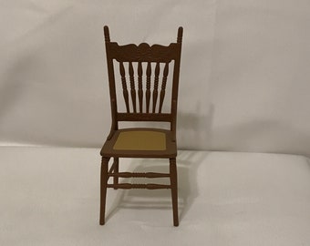 Dollhouse Miniature 1" Scale Chrysnbon Chair