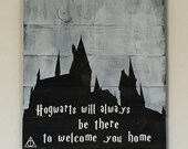 Items similar to Hogwarts Harry Potter sign on Etsy
