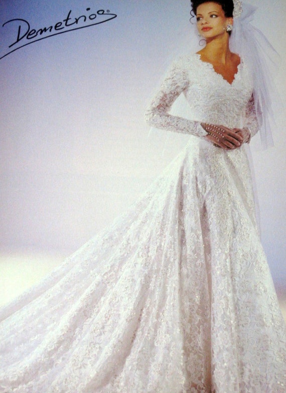 Demetrios 90s Wedding Dresses Fashion Dresses