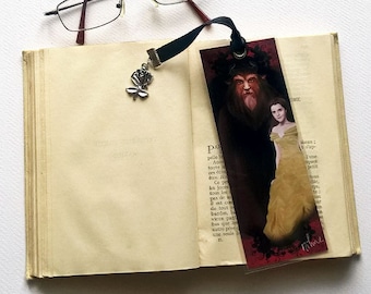 Made and the beast - illustrated, laminated, bookmark