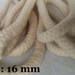 16 mm (5/8") Thick 100% cotton Natural Rope Nautical Rope Braided Rope DIY Wedding Decor