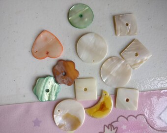 Chinese Hair Accessories Shell, Pearls and Sequin Beads for Hair Stick Hair Pins