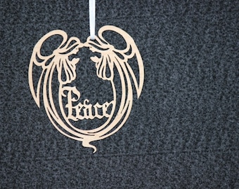 peace angel ornament