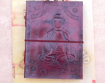 Buddha Leather Journal Notebook