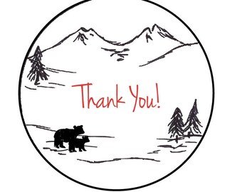 Adventure Awaits Thank You Card // Nice to Note You