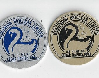 2 Wedgewood DryClean LImited Tokens Cedar Rapids Iowa