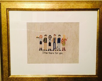 Friends The TV Show Cross Stitch Creation