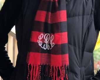 Clearance! Monogrammed Scarf