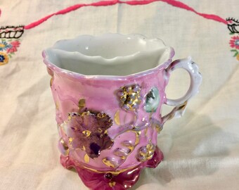 Asian look shaving scuttle mug