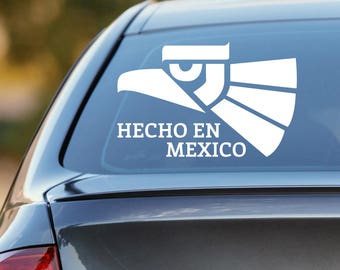 Hecho En Mexico Decal, Hecho En Mexico, Made in Mexico Decal, Made in Mexico, Hecho En Mexico Sticker, Made in Mexico Sticker, Mexico Decal