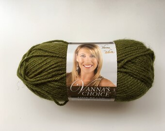 Lion Brand Vanna's Choice Yarn in Olive