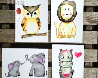 Postcards 4 he set