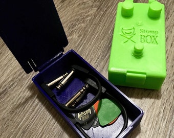 StompBOX - Effects pedal shaped accessories box, 3D printed
