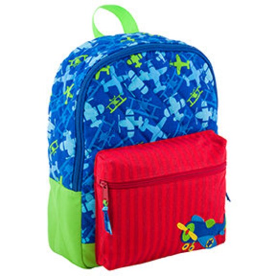 Stephen Joseph Quilted Airplane Rucksack / Backpack