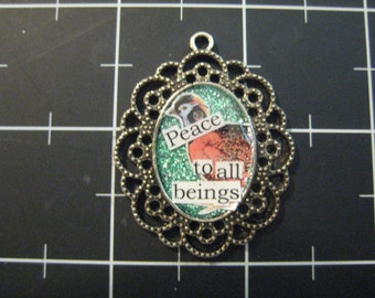 100% Donation: Peace to All Beings, Wildlife Protection, All proceeds go to the current selected animal charity