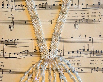Vintage Beaded Choker